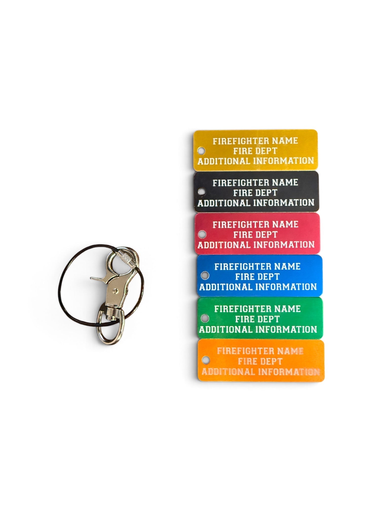 Custom Fire Department Accountability Tags!