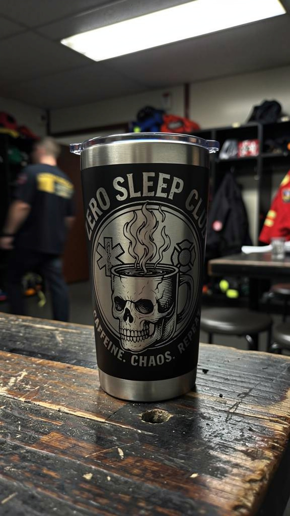 Zero Sleep Club 20oz Tumbler