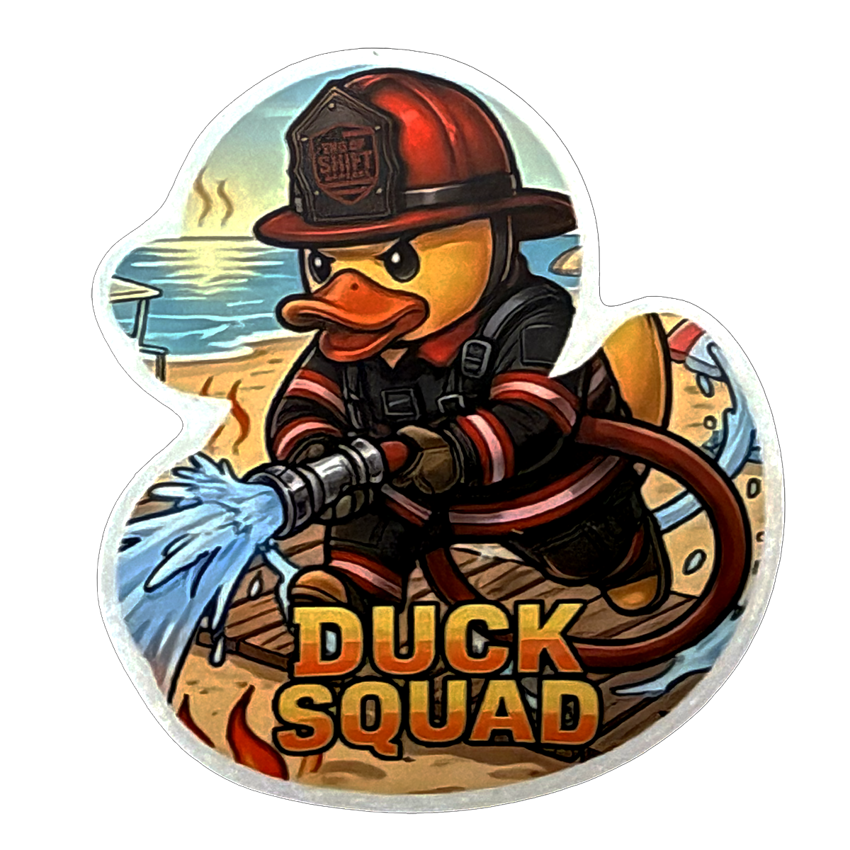 Duck Squad: Summer Patrol Vinyl Stickers (3")