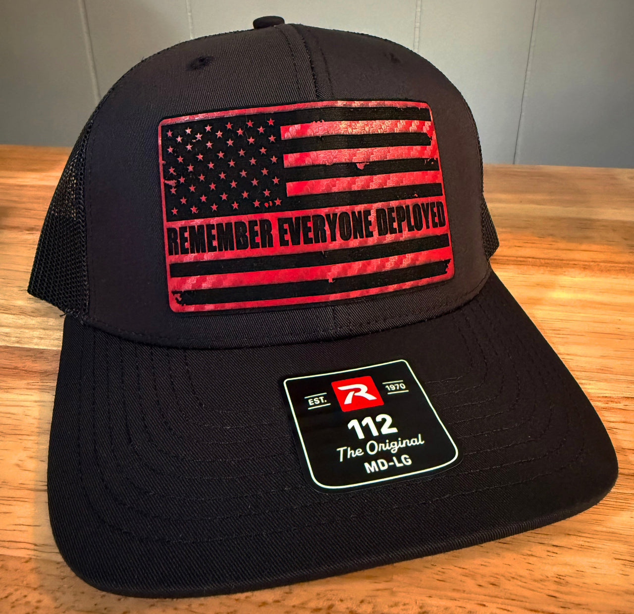 R.E.D. American Flag Richardson 112 Trucker Hat