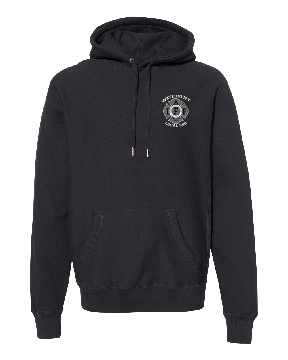 Watervliet Unisex Legend Premium Heavyweight Cross-Grain Hooded Sweatshirt