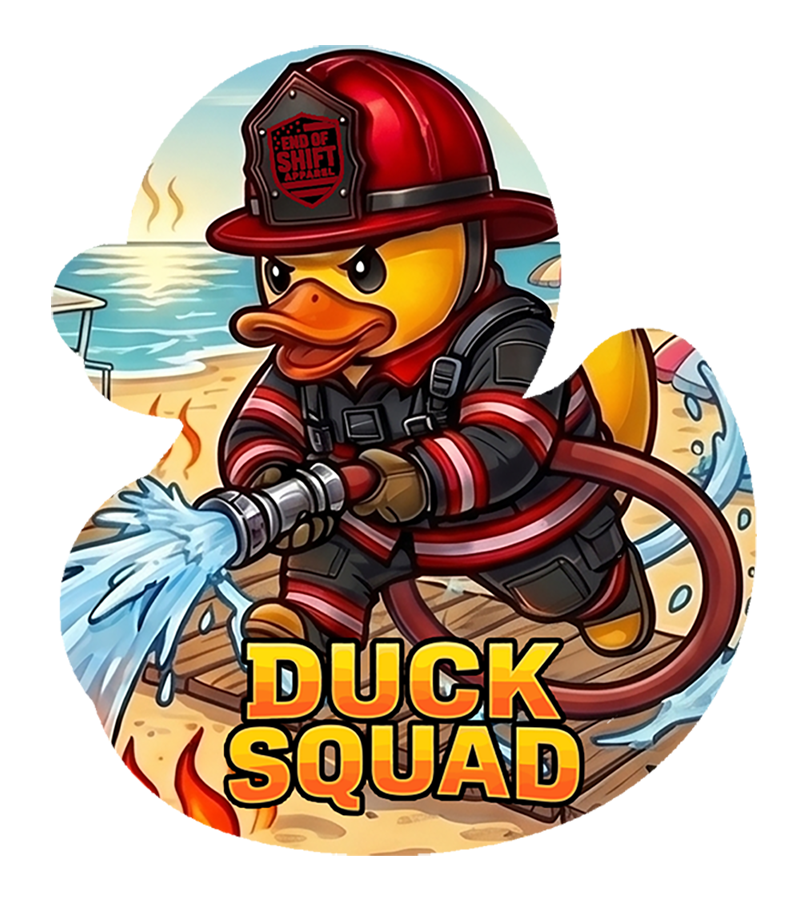 Duck Squad: Summer Patrol Vinyl Stickers (3")
