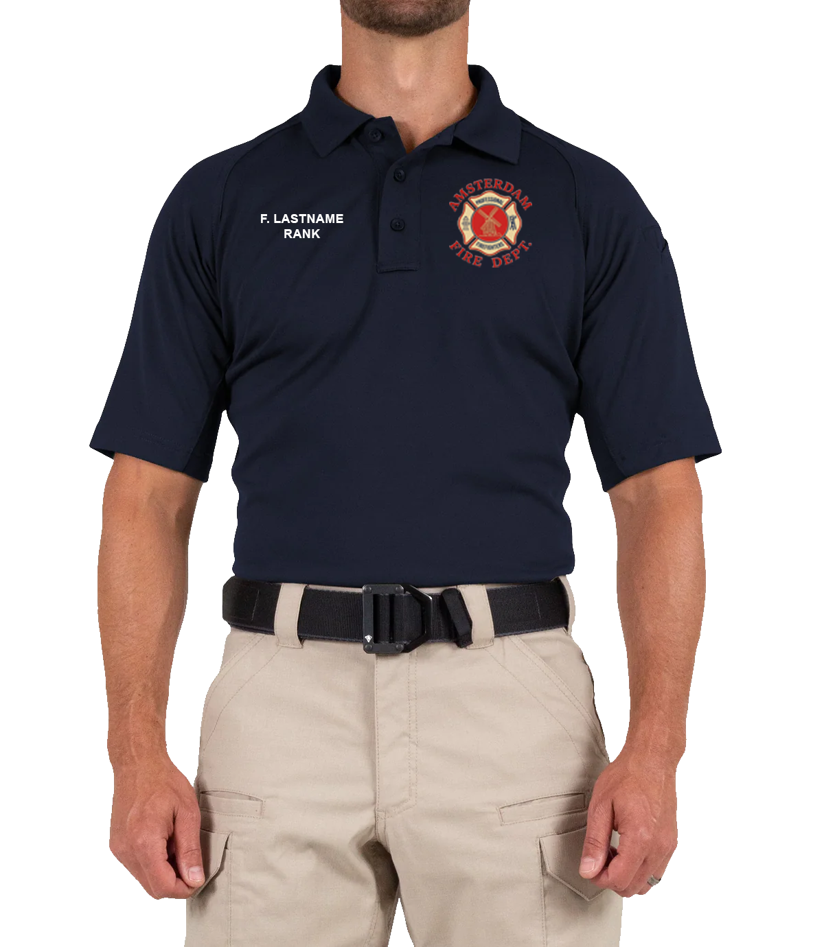 Amsterdam Fire Men's First Tactical Uniform Polo