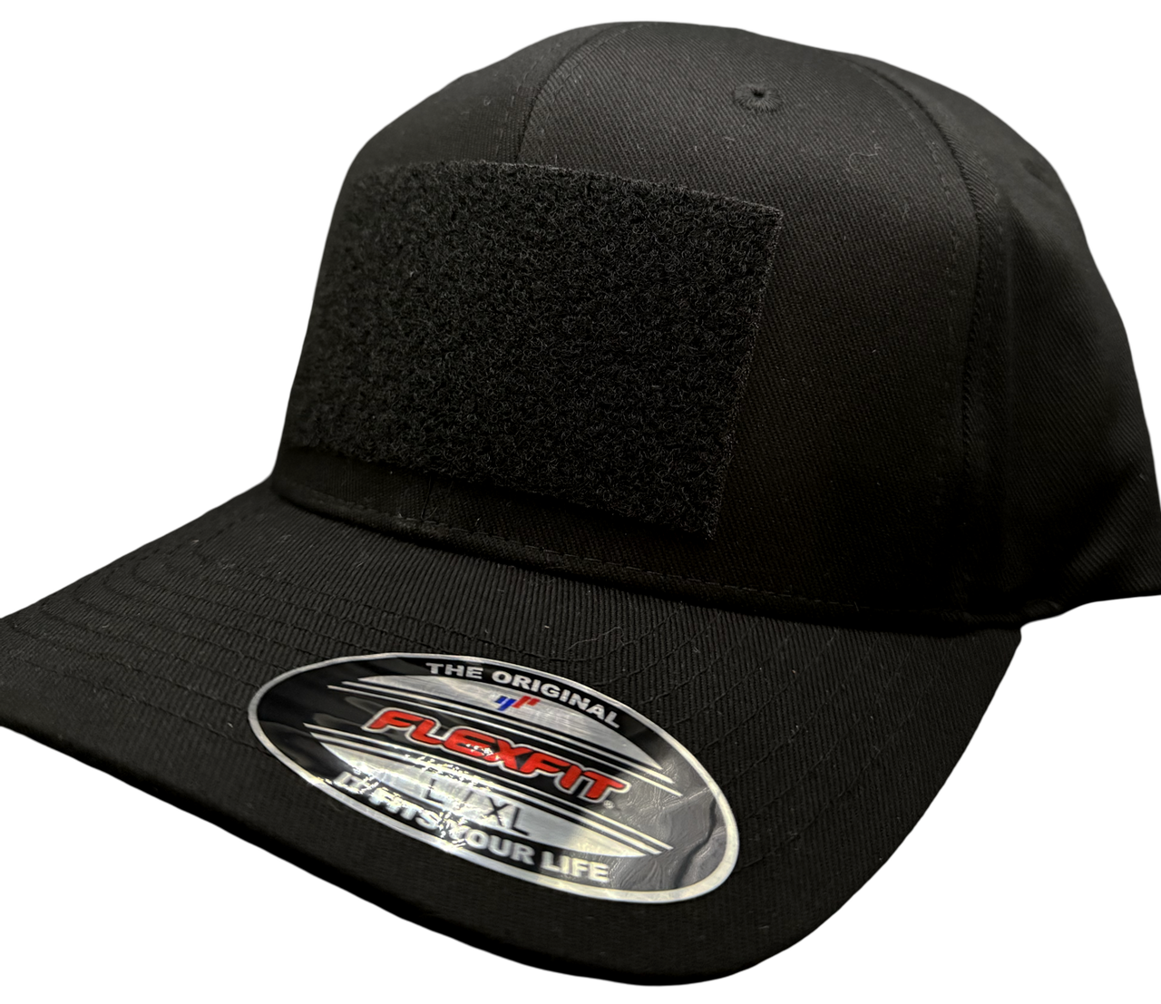 Blank Hook-and-Loop Tactical FlexFit Hats